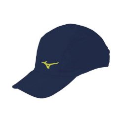 Czapka Mizuno Drylite Niebieska. Niebieskie czapki z daszkiem Mizuno, bez wzorów, z poliesteru. Za 94.99 zł.