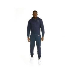 Podstawowy dres męski Leone w stylu vintage z małym logo. Niebieskie komplety dresowe LEONE 1947 APPAREL, l, bez wzorów, z dresówki, bez ramiączek. Za 399.99 zł.