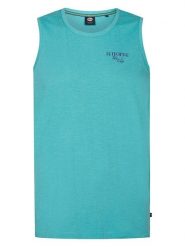 Petrol Industries Top w kolorze turkusowym rozmiar: XXL. Niebieskie bezrękawniki Petrol Industries, xxl, bez wzorów, z bawełny, bez kołnierzyka, bez ramiączek. Za 56.39 zł.