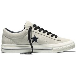 Buty sportowe męskie Converse One Star 95. Szare trampki sportowe Converse, bez wzorów, z zamszu, bez zapięcia. Za 590.00 zł.