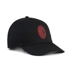 Czapka z daszkiem AC Milan Essentials PUMA Black For All Time Red. Czarne czapki z daszkiem Puma, bez wzorów. Za 99.00 zł.