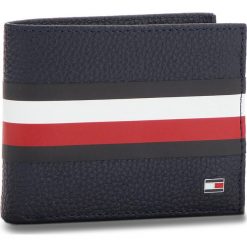 Duży Portfel Męski TOMMY HILFIGER - Block Stripe Mini Cc AM0AM03875 413. Niebieskie portfele marki Tommy Hilfiger, ze skóry ekologicznej. Za 229.00 zł.