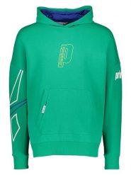 Reebok Bluza w kolorze zielonym rozmiar: XL. Zielone bluzy z kapturem Reebok, xl, bez wzorów, z kapturem. Za 119.40 zł.