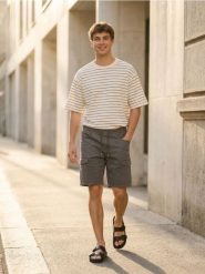 Szorty jeansowe jogger - szary. Szare krótkie spodenki sportowe Sinsay, l, bez wzorów, z jeansu. W wyprzedaży za 25.99 zł.