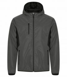 Clique Kurtka wiatrówka Willmar odblaskowa – Reflective grey. Szare kurtki CLIQUE, l, bez wzorów, z kapturem. Za 401.39 zł.