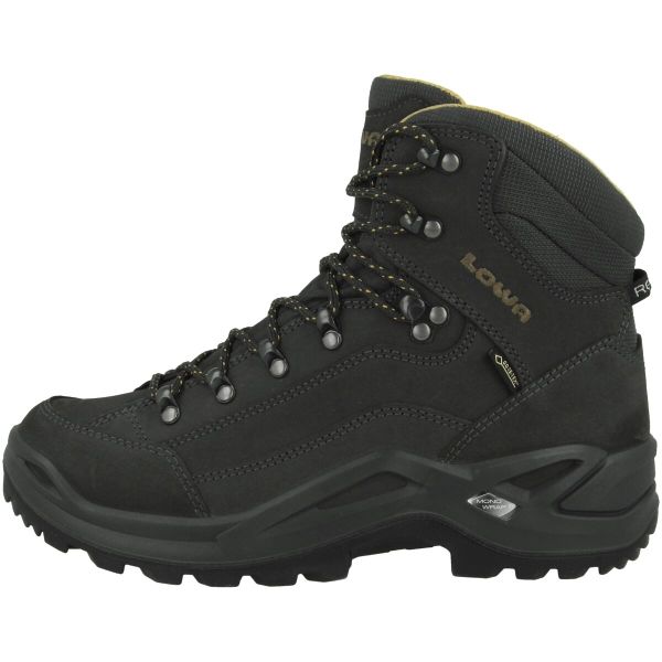 Buty trekkingowe męskie Lowa Renegade Gtx Mid. Czarne buty turystyczne Lowa, na zimę, bez wzorów, z materiału, za kostkę, bez zapięcia, trekkingowe. Za 849.30 zł.