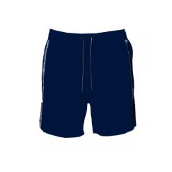Bokserki pływackie Mężczyzna EMPORIO ARMANI CONNECTED Swimwear. Niebieskie bokserki EA7, m, bez wzorów, ze skóry. Za 431.70 zł.
