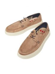 S.Oliver Półbuty w kolorze beżowym rozmiar: 43. Brązowe eleganckie półbuty S.Oliver, bez wzorów, bez obcasa, bez zapięcia. Za 175.67 zł.