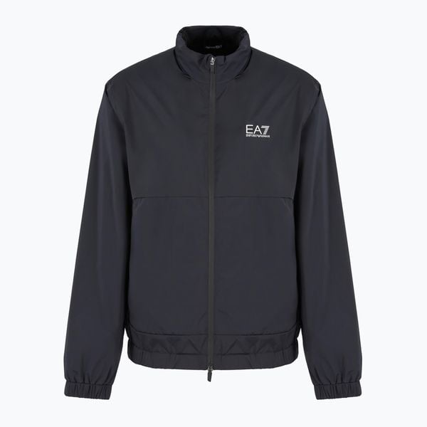 Kurtka męska EA7 Emporio Armani Golf Pro Windbreaker. Czarne kurtki EA7 Emporio Armani, m, bez wzorów, z elastanu, bez kaptura. Za 829.99 zł.
