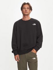 The North Face Bluza Simple Dome NF0A89FB Czarny Regular Fit. Czarne bluzy The North Face, m, bez wzorów, z syntetyku, bez kaptura. Za 239.99 zł.