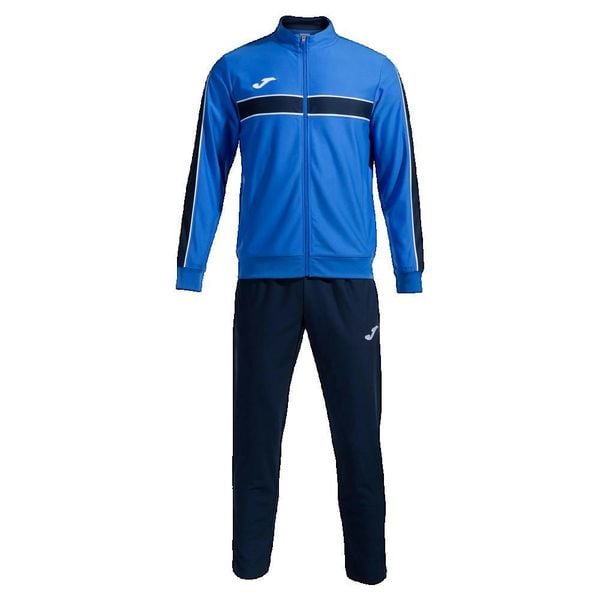 Bluza Polarowa Joma Victory Niebieska. Niebieskie bluzy bez kaptura Joma, m, bez wzorów, z dresówki, bez kaptura. Za 307.55 zł.