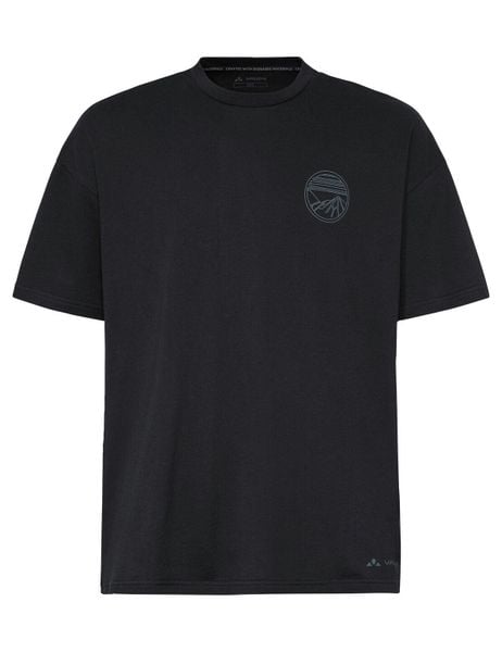 Koszula rowerowa M Cyclist Casual Shirt. Czarne koszule Vaude, l, bez wzorów, z materiału, bez kołnierzyka, bez ramiączek. Za 228.85 zł.