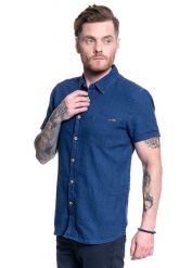 MĘSKA KOSZULA JEANS MUSTANG CHRIS SOFT TWILL 1009867 5335. Koszule Mustang, m, bez wzorów, z jeansu, bez kołnierzyka, bez ramiączek. W wyprzedaży za 49.99 zł.