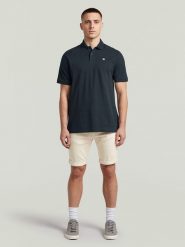 G-Star Szorty dżinsowe "3301" - Slim fit - w kolorze kremowym rozmiar: W36. Brązowe szorty G-Star, z aplikacjami, z jeansu, klasyczne. Za 214.19 zł.