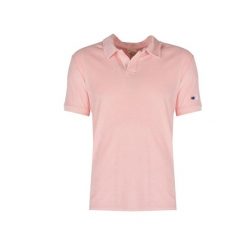 Koszulka polo do golfa męska. Czerwone koszulki polo Champion, m, bez wzorów, z bawełny, bez kołnierzyka, bez ramiączek. Za 156.00 zł.