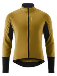 Gonso Softshellowa kurtka kolarska w kolorze żółtym rozmiar: L. Żółte kurtki outdoor i hardshell Gonso, l, bez wzorów, bez kaptura. Za 258.52 zł.
