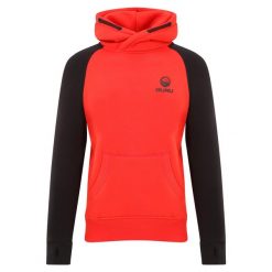 Bluza Męska Wędkarska Z Kapturem Guru Hoodie Red Black. Czerwone bluzy Guru, m, bez wzorów, z kapturem. Za 258.99 zł.