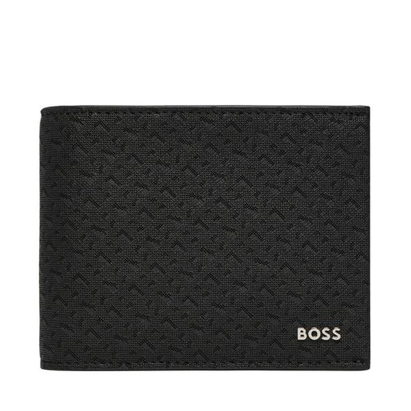 Portfel BOSS. Czarne portfele Boss, bez wzorów. Za 679.99 zł.