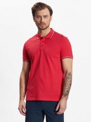 CMP Polo 39D8367 Czerwony Regular Fit. Czerwone koszulki polo CMP, m, bez wzorów, z bawełny, bez kołnierzyka, bez ramiączek. Za 79.99 zł.