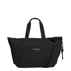 TORBA FAVORITE DUFFEL. Czarne torby na ramię Adidas, bez wzorów, z materiału, na ramię, bez dodatków. Za 349.00 zł.