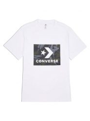 Converse Koszulka w kolorze białym rozmiar: XS. Białe bezrękawniki Converse, xs, bez wzorów, bez kołnierzyka, bez ramiączek. Za 75.16 zł.