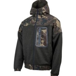Bluza Wędkarska Rozpinana Nash Zero Tolerance Nordic Fleece Zipped. Brązowe bluzy Nash, xl, bez wzorów, bez kaptura. Za 569.99 zł.