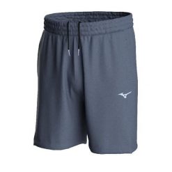 Szorty Mizuno Athletic. Szare krótkie spodenki sportowe Mizuno, s, bez wzorów, z materiału. Za 184.00 zł.