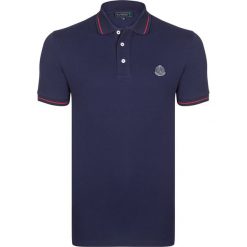 Koszulka polo "Shares" w kolorze granatowym. Koszulki polo marki Sir Raymond Tailor. W wyprzedaży za 86.95 zł.