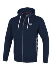 Bluza męska Pitbull rozpinana z kapturem French Terry Reno. Czarne bluzy z kapturem PITBULL, m, bez wzorów, z bawełny, z kapturem. Za 269.00 zł.
