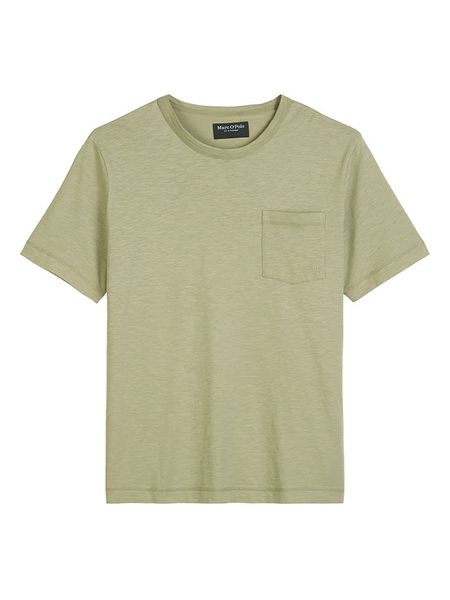 Marc O´Polo Koszulka w kolorze khaki rozmiar: XL. Brązowe bezrękawniki xl, bez wzorów, z bawełny, bez kołnierzyka, bez ramiączek. Za 69.91 zł.