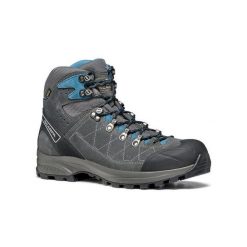 Buty górskie męskie turystyczne Scarpa KAILASH TREK GTX. Niebieskie buty trekkingowe Scarpa, bez wzorów, bez zapięcia, trekkingowe. Za 898.99 zł.