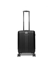 Gino Rossi Walizka kabinowa GIN-S-004-05-BLACK Czarny. Czarne walizki Gino Rossi, bez wzorów, z materiału. Za 259.99 zł.