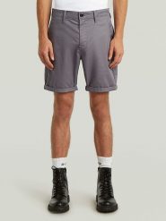 G-Star Szorty w kolorze szarym rozmiar: W31. Szare szorty G-Star, bez wzorów, z bawełny, retro. Za 194.95 zł.