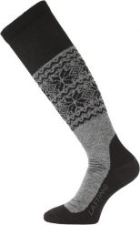 Skarpety narciarskie uniseks Lasting SWB 800 Merino 85%. Czarne skarpety LASTING, bez wzorów, z dzianiny. Za 98.00 zł.