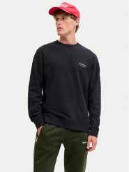 Jack & Jones Bluza Earchive 12287995 Czarny Regular Fit. Czarne bluzy Jack & Jones, l, bez wzorów, z bawełny, bez kaptura. Za 129.99 zł.