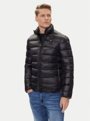 Blauer Kurtka puchowa 25WBLUC03090 Czarny Regular Fit. Czarne kurtki Blauer, m, bez wzorów, z puchu, bez kaptura. Za 1,399.00 zł.