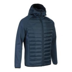 Kurtka wodoodporna z kapturem Joma Berna III. Niebieskie kurtki Joma, m, bez wzorów, z materiału, z kapturem. Za 349.00 zł.