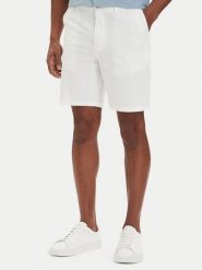 BOSS Szorty materiałowe H-Kane1 50555235 Biały Modern Fit. Białe szorty Boss, m, bez wzorów, z bawełny. Za 449.99 zł.