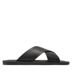 Klapki KARL LAGERFELD. Czarne klapki KARL LAGERFELD. Za 379.99 zł.
