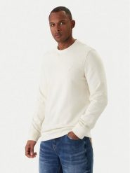 Guess Bluza M6RQ08 KCN01 Écru Regular Fit. Bluzy Guess, l, z aplikacjami, z bawełny, bez kaptura. Za 339.99 zł.