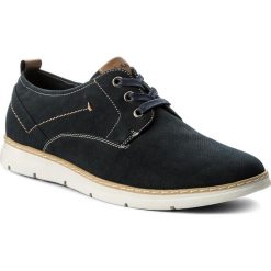 Półbuty LANETTI - MYL8112-13 Granatowy. Niebieskie eleganckie półbuty Lanetti, bez wzorów, z materiału, bez obcasa, bez zapięcia. Za 119.99 zł.