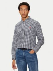 U.S. Polo Assn. Koszula MUP3233 Granatowy Regular Fit. Niebieskie koszule U.S. Polo Assn., m, bez wzorów, z bawełny, bez kołnierzyka, bez ramiączek. Za 159.99 zł.