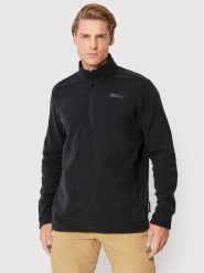 Jack Wolfskin Polar Taunus 1709522 Czarny Regular Fit. Czarne bluzy z polaru Jack Wolfskin, m, bez wzorów, z polaru, bez kaptura. Za 279.99 zł.
