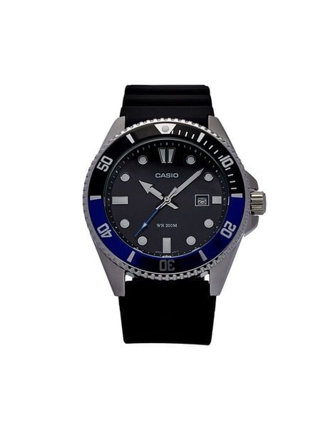 Casio Zegarek Duro Diver MDV-107-1A2VEF Czarny. Czarne zegarki Casio. Za 359.99 zł.