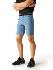 Regatta Szorty funkcyjne "Xert Str III" w kolorze błękitnym rozmiar: 50. Niebieskie szorty Regatta, bez wzorów, z materiału. Za 144.95 zł.