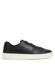 Calvin Klein Sneakersy Low Top Lace Up Unlined Lth HM0HM01885 Czarny. Czarne buty sportowe casual CALVIN KLEIN, bez wzorów, ze skóry, bez zapięcia. Za 369.99 zł.