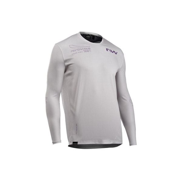 Koszulka rowerowa enduro NORTHWAVE Edge 2 Jersey LS. Fioletowe bluzy Northwave, l, bez wzorów, z jersey, bez kaptura. Za 245.00 zł.