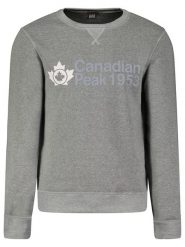 Canadian Peak Bluza "Ganteak" w kolorze szarym rozmiar: XXL. Szare bluzy Canadian Peak, xxl, bez wzorów, bez kaptura. Za 92.86 zł.