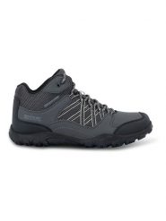 Regatta Buty turystyczne "Edgepoint Mid" w kolorze antracytowym rozmiar: 39. Czarne buty trekkingowe Regatta, bez wzorów, z materiału, bez zapięcia, outdoorowe. Za 154.95 zł.