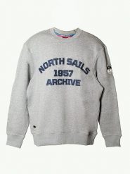 North Sails Bluza w kolorze szarym rozmiar: L. Szare bluzy North Sails, l, bez wzorów, z bawełny, bez kaptura. Za 227.85 zł.